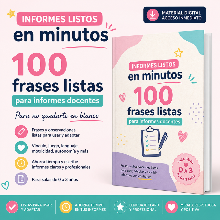 +100 Frases y Observaciones listas para Informes