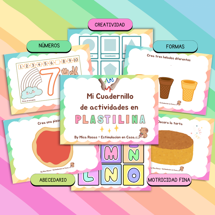 Cuadernillo de Actividades en Plastilina