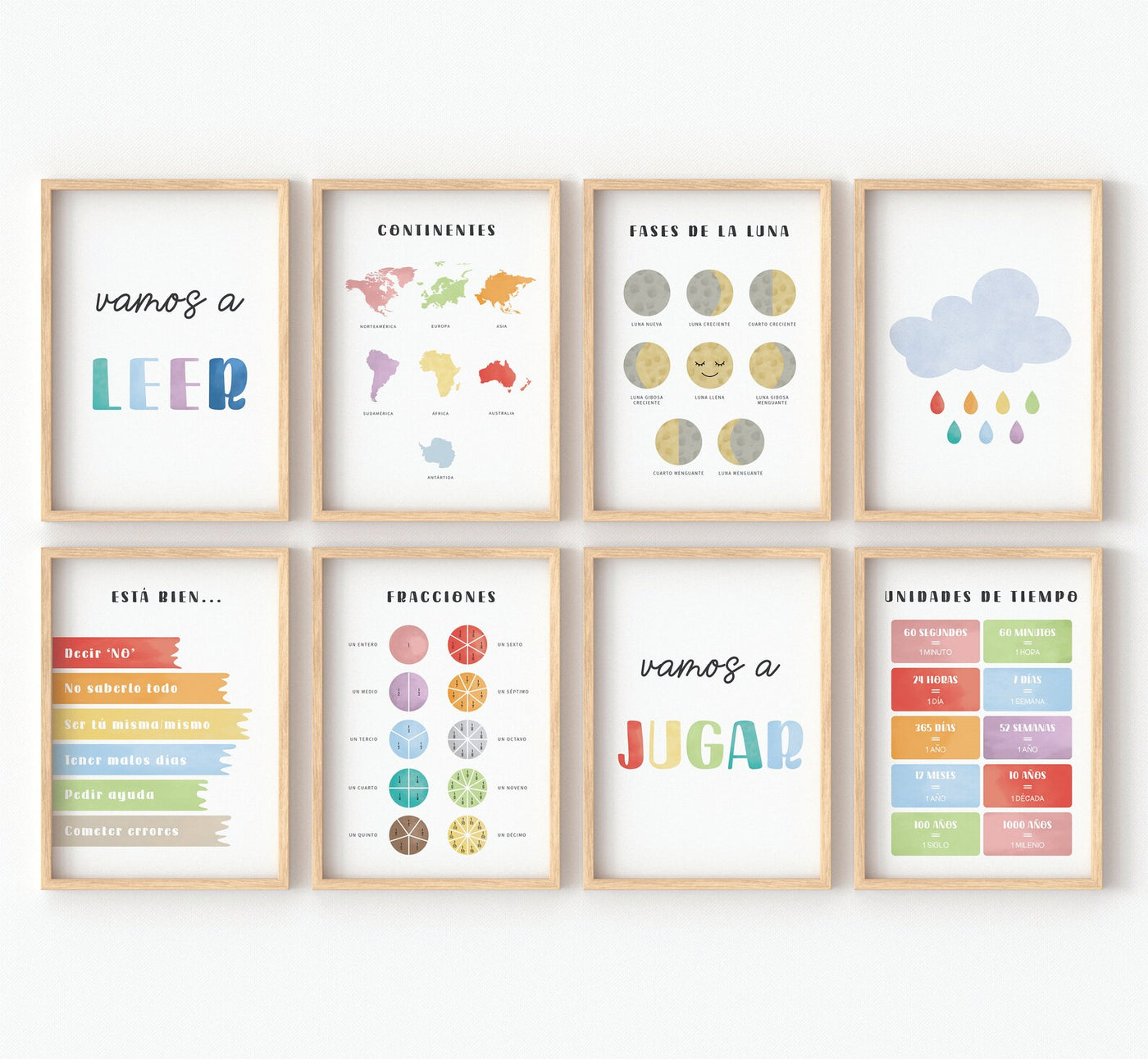 40 Posters educativos - JPG Alta definición
