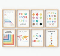 40 Posters educativos - JPG Alta definición